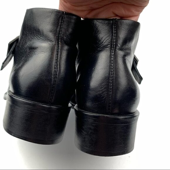 Etienne Aigner ankle boot 7.5 showtime leather 80s - Picture 9 of 13